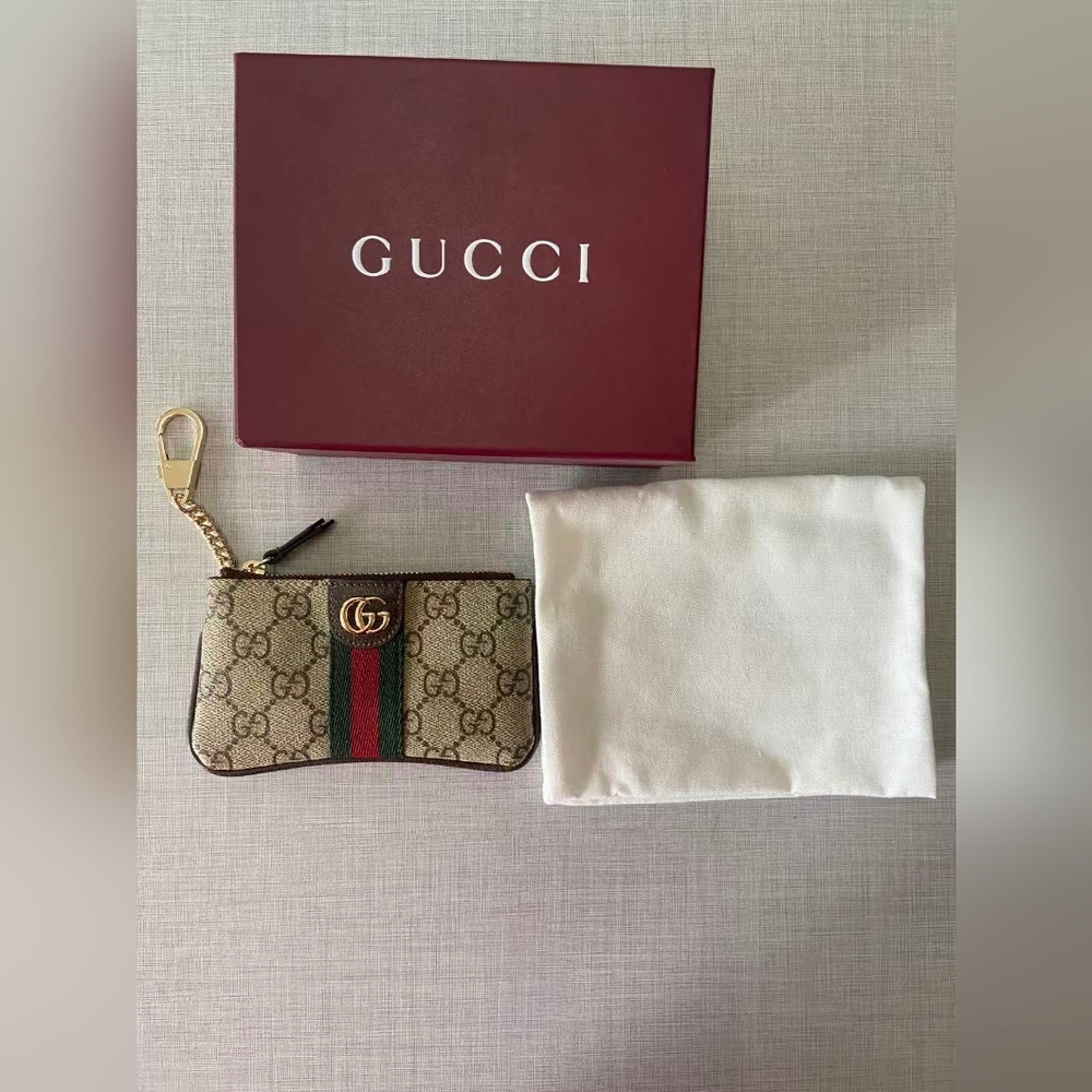 Gucci Ophidia zip key pouch